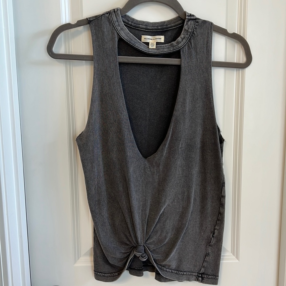 Black Washed Tank